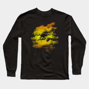 triangle fire clouds Long Sleeve T-Shirt